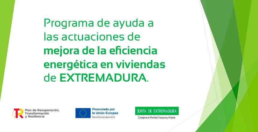eficiencia energética en viviendas de extremadura